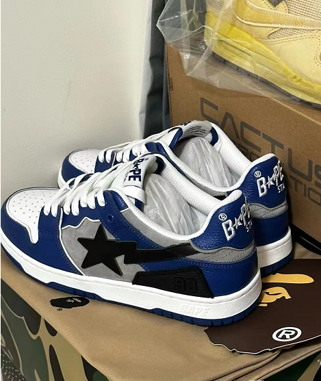 G-version Dongguan pure original Bape sta: white gray blue 23