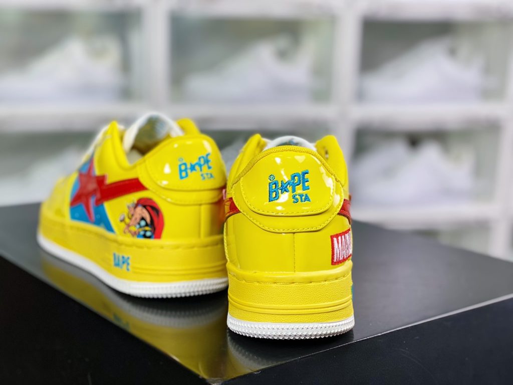 A Bathing Ape Comfort Ape BAPE Sta Low Sparkling Star Series Low Top Classic Retro Casual Sports Board Shoe 