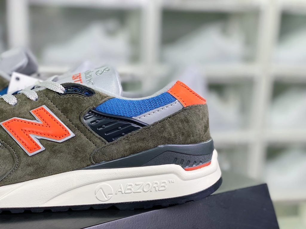 [NB New Balance New Balance] M998 Made in USA high-end American blood series classic retro leisure sports jogging shoes 