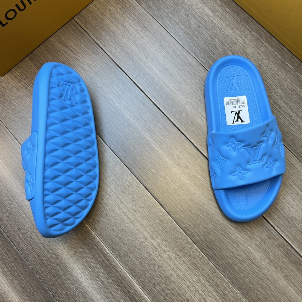 [Louis Vuitton] Louis Vuitton - Premium Quality Original - Upper · Original 🔝 Brand Totem Environmental Friendly Rubber Foam Upper - Outsole · Original Ultra Light TPU Rubber Foam · Molded Outsole - Ultra High Quality Control · Fine Workmanship: Highlighting (High end · Nobility · Grade) - Size: 38-44 (45, 46 can be customized) · 08193