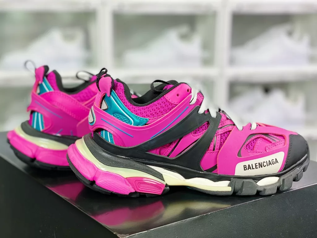 BALENCIAGA Track Trainers 3.0-generation retro wild running dad trend versatile jogging shoes 542023 W3AC1 189710