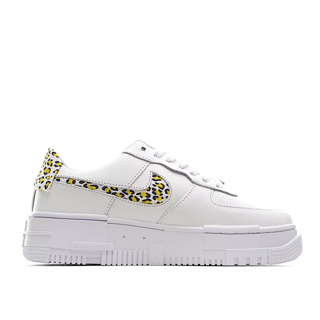 Nk Air Force 1 Pixel Pixel Deconstruction Wind Air Force One Low top Thick soled Casual Board Shoes DH9632-101 Original Last Original Paperboard Create Pure Air Force Focus on Foreign Trade Channel Full length Built in Honeycomb Air Cushion 9