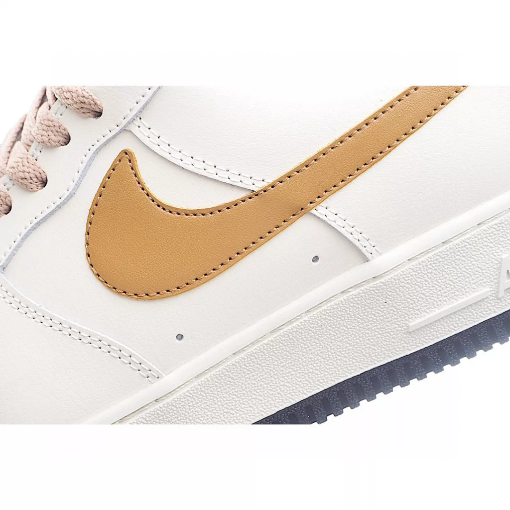 NK Air Force 1 Low '07 Air Force One Low top Classic Board Shoes Milk White Brown CJ6065-500 produced by a big factory, the highest cleanliness in the market, the original standard, the built-in Sole air cushion in the original box has been infinitely close to the company 9