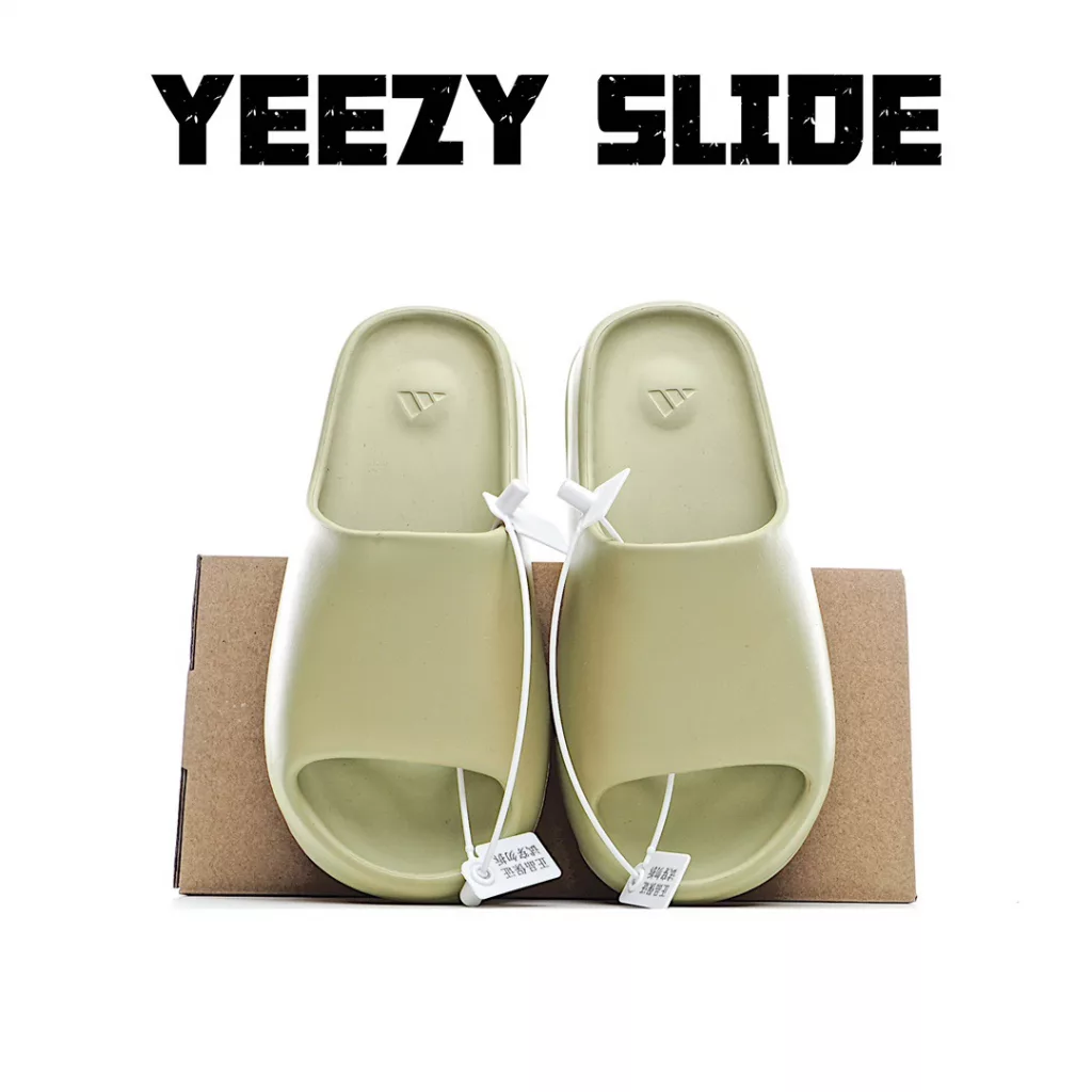 Genuine YEEZY SLIDE Coconut Slippers Original Factory New Material Rice uses the original MD full set of molds to create the original standard, original ink full set, original last synchronous company goods, full set of private molds up to 47 in line with human body design 9