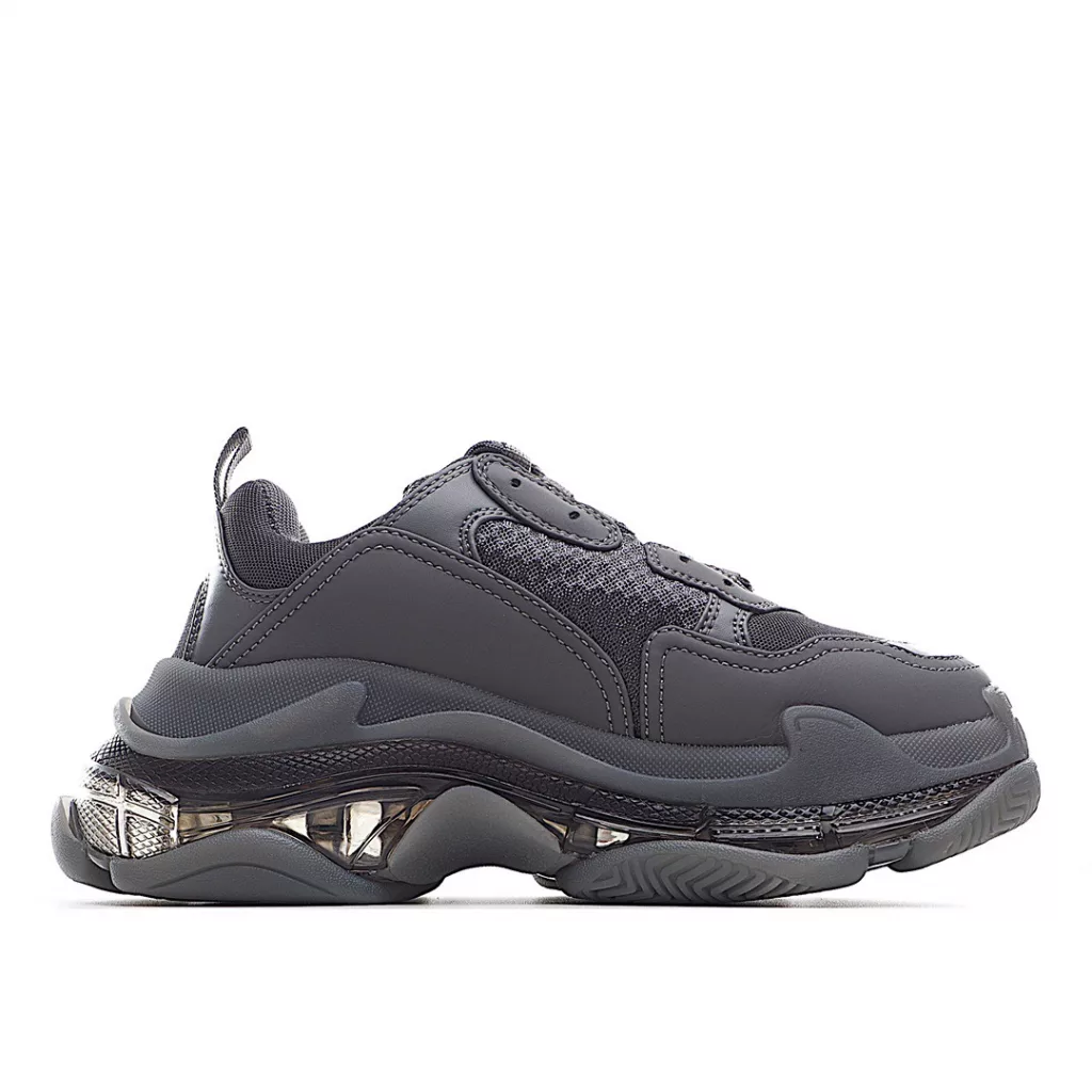 【 OK Pure Original 】 Company level original box Balenciaga Triple S Balenciaga Air Cushion Sole Retro Air Cushion Running Shoes Original shoes can be intuitively compared upon purchase Genuine materials: Original factory data creation Private mold Original file development 9