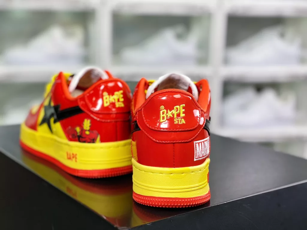 A Bathing Ape Comfort Ape BAPE Sta Low Sparkling Star Series Low Top Classic Retro Casual Sports Board Shoe 