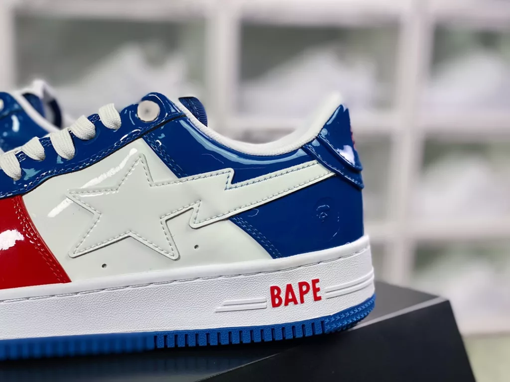 Ape Comfort Ape BAPE Sta Low Sparkling Star Series Low Top Classic Retro Casual Sports Board Shoe 