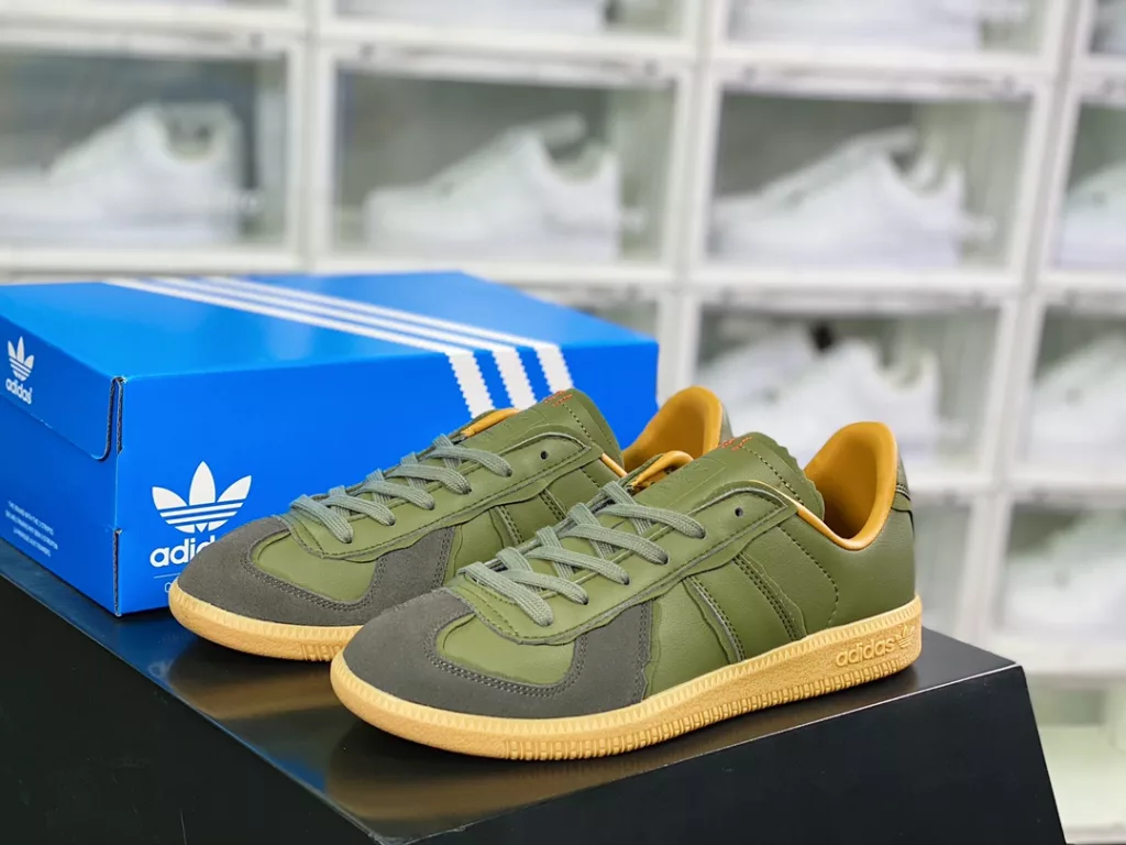 Adidas Clover Originals BW Army German Training Series Gentleman Military Training Versatile Casual Sports Board Shoes 