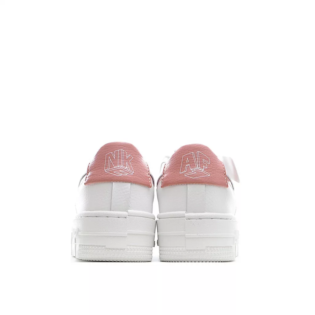 Nike Air Force 1 Pixel White Powder Officially Synchronized Original Level Original Last Original Cardboard to Create a Pure Air Force Version # Focused on Foreign Trade Channels Full Pocket Built-in Honeycomb Air Cushion # Original Box Accessories 9