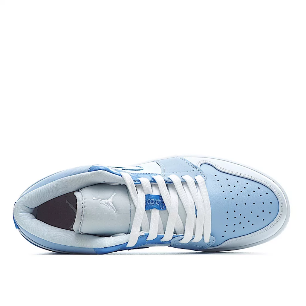 The only ceiling level Air Jordan 1 Low low cut retro cultural basketball shoe in the B-version new product market, white and blue item number: DM5442-040, price positioning, conscience, dozens of color schemes are gradually released 9