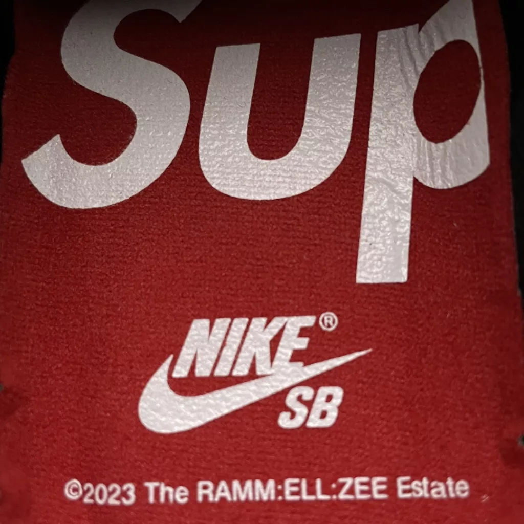 Local self made Supreme x NK Dunk Low 