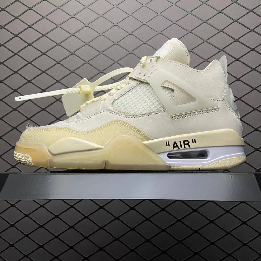 Local self sourced pure original version of Off White x Air Jordan 4 Retro 