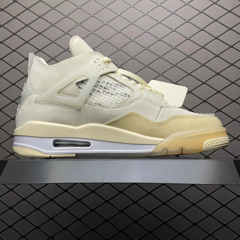 Local self sourced pure original version of Off White x Air Jordan 4 Retro 