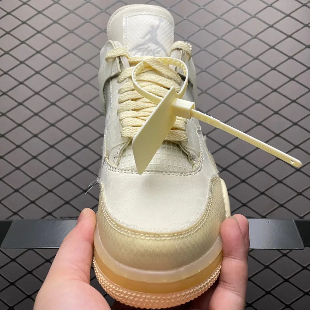 Local self sourced pure original version of Off White x Air Jordan 4 Retro 