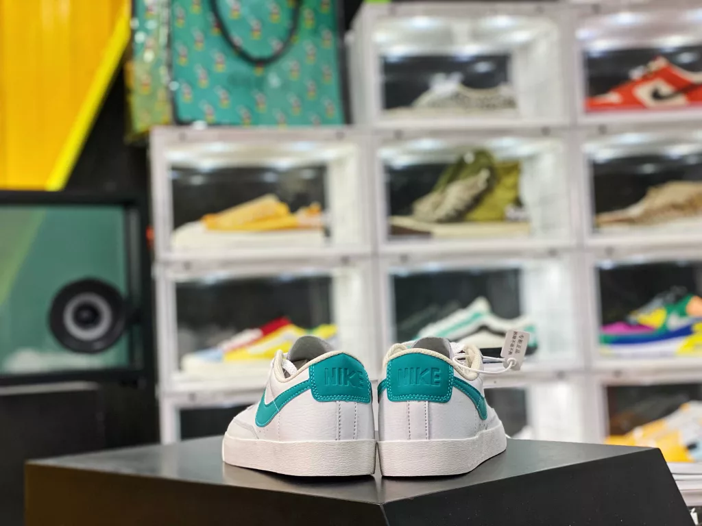 Overseas Counter New Product Company Grade Nike Blazer Low Prm Pioneer Low Top Casual Board Shoes Original Custom Top Leather Original Box Original Standard Product Number: 454471-01310