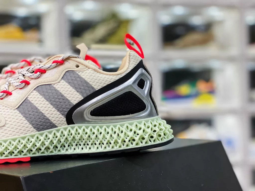 True label with half size # avant-garde to the extreme # Tribute to new technology 4D printing technology ❗ 2020 New Product, Adidas Consortium Runner Sense 4D 