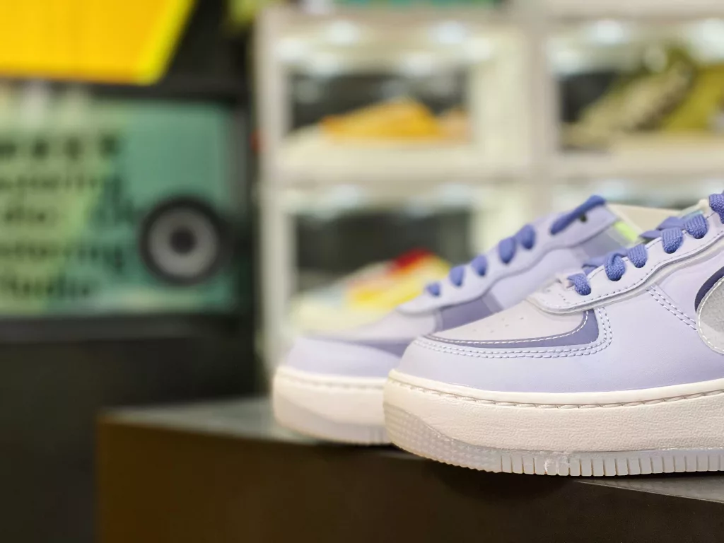 Delivery terminal real air cushion combination bottom Wmns Air Force 1 Shadow SE 'World Indigo' Macaron Dark Blue RF Low help Air Force One CK6561 00110