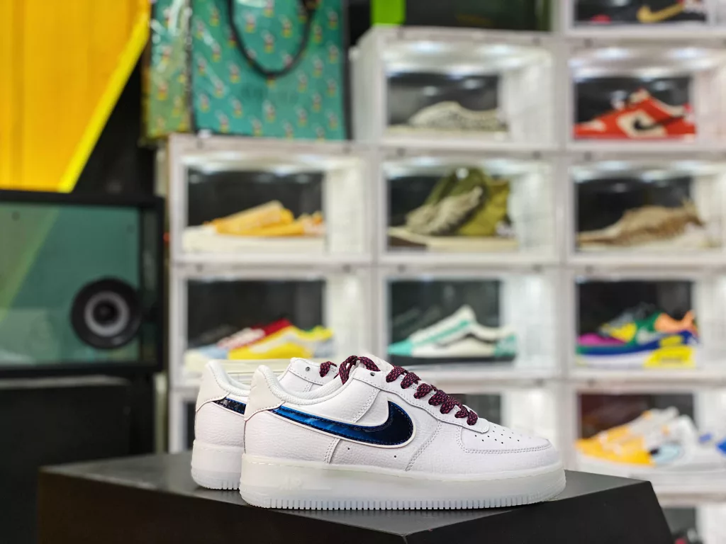 Nike Air Force 1 Low De Lo Mio Dominican Product Number: BQ8448 100 Overseas Official Release: Domestic Unlimited Real Time Shooting First Customer Supplied Mold Raw Material Built-in Full Palm Solo Original Last Paper 10