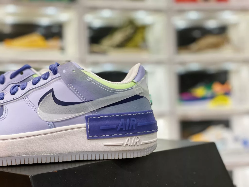 Delivery terminal real air cushion combination bottom Wmns Air Force 1 Shadow SE 'World Indigo' Macaron Dark Blue RF Low help Air Force One CK6561 00110