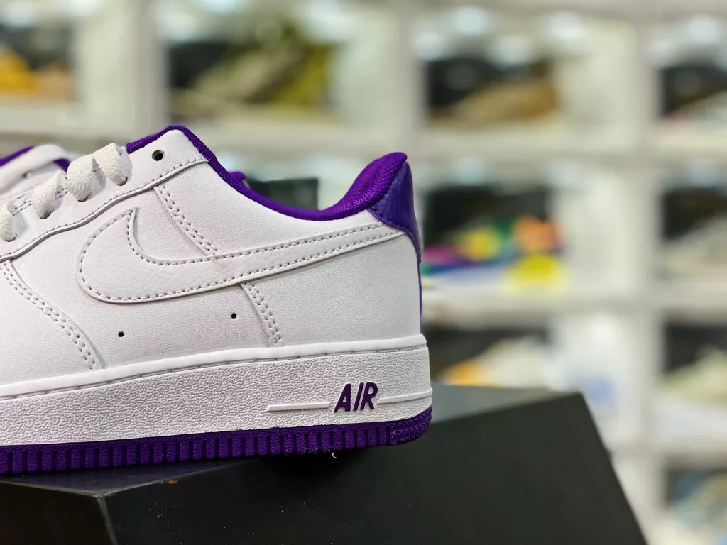 Air Force1 Low White purple Air Force One low-end CJ1380-10010