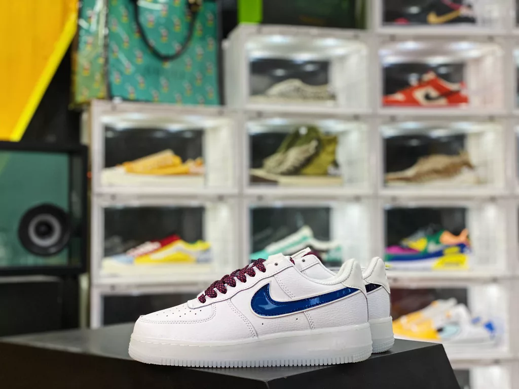 Nike Air Force 1 Low De Lo Mio Dominican Product Number: BQ8448 100 Overseas Official Release: Domestic Unlimited Real Time Shooting First Customer Supplied Mold Raw Material Built-in Full Palm Solo Original Last Paper 10