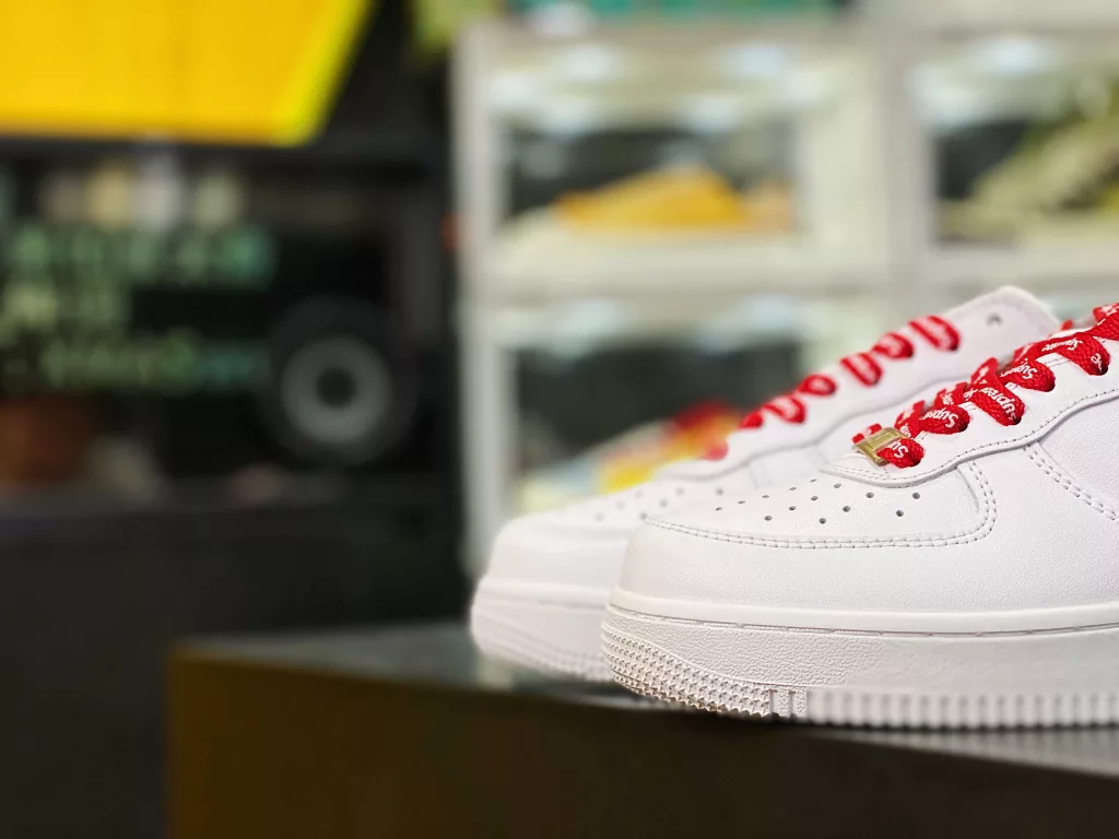 Supreme x NIKE 2020SS AIR FOCRE 1 Low White/White  CU9225-10010