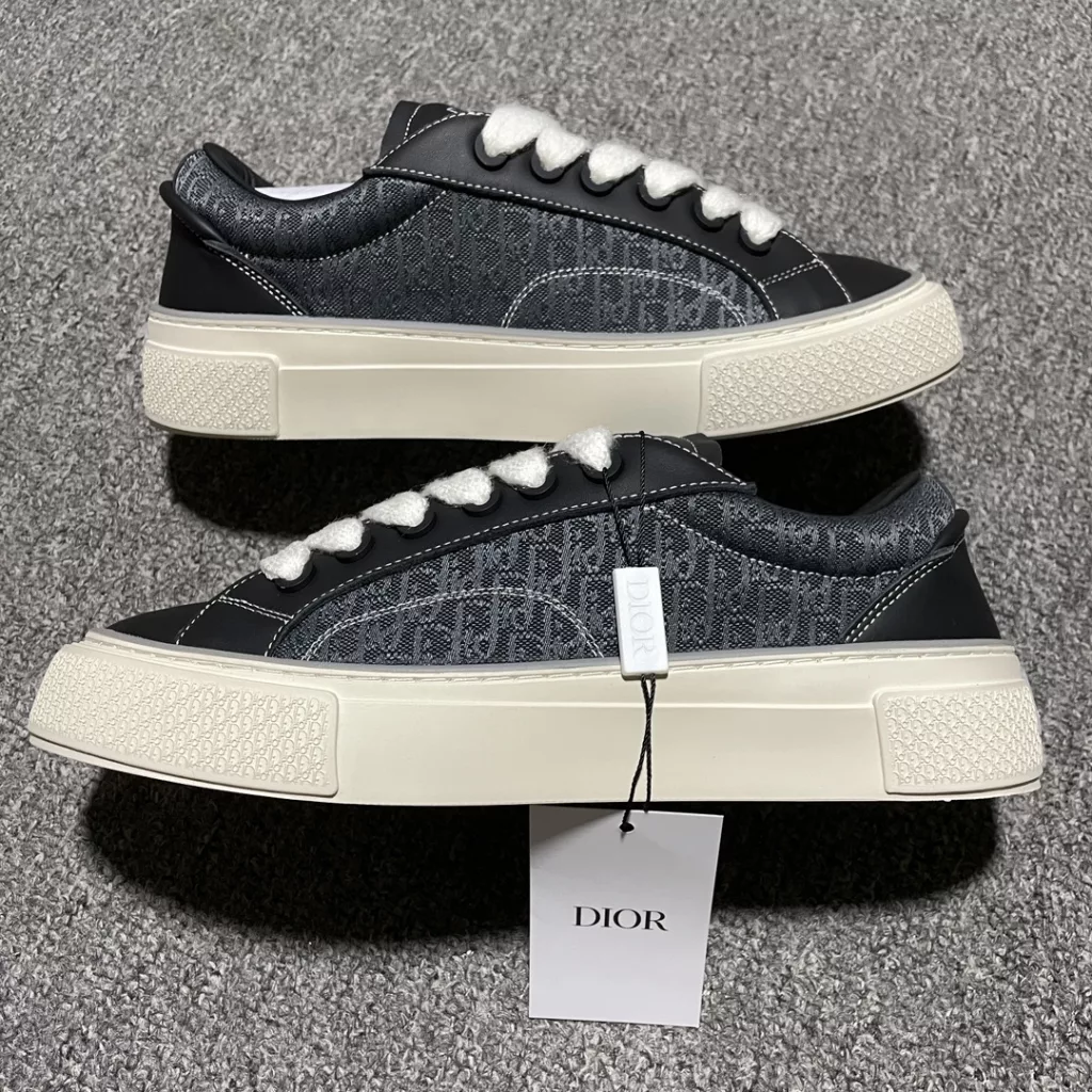 Dior x Denim Tears 23ss co-branded B33 series round head casual sneakers Size: 39-45