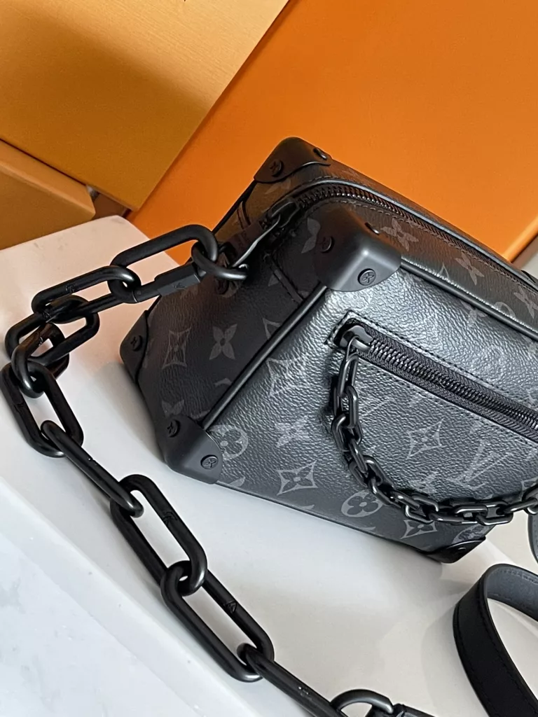 Louis Vuitton Mini SOFT TRUNK chain bag