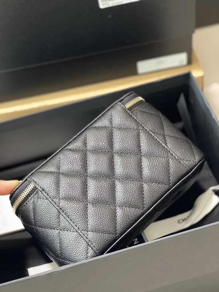 Chanel makeup bag