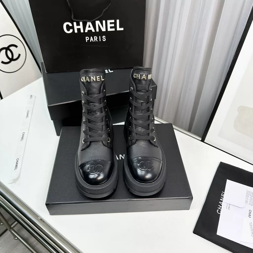 Chanel doc Martens