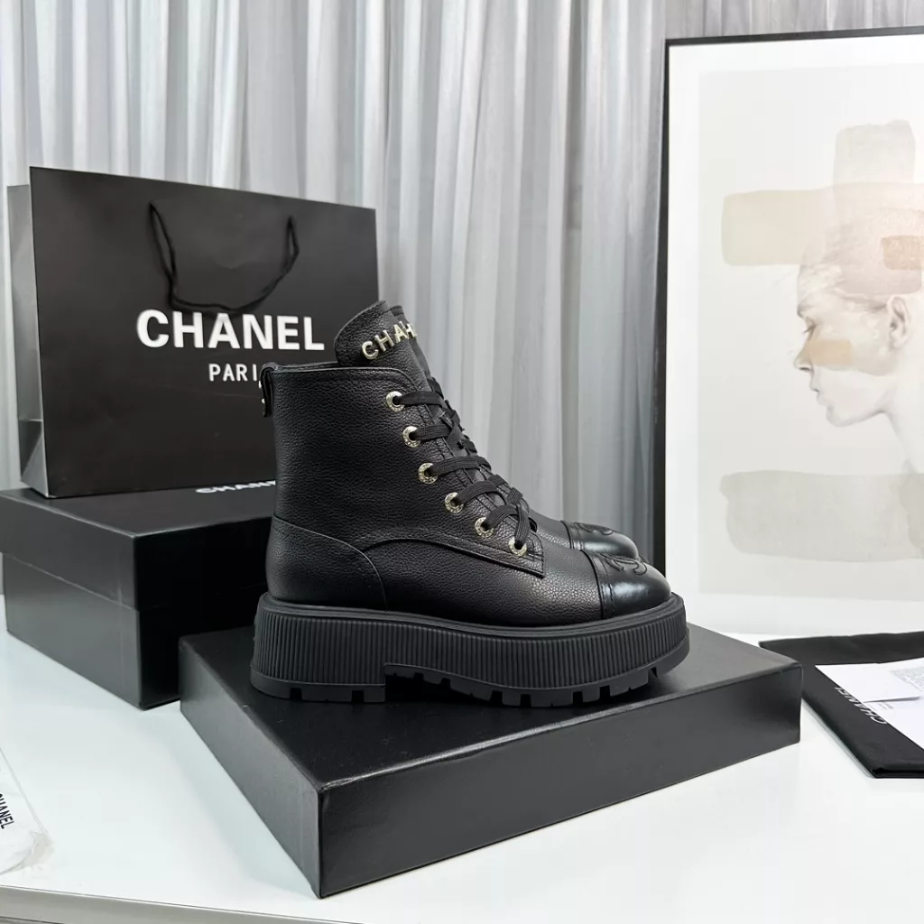 Chanel doc Martens