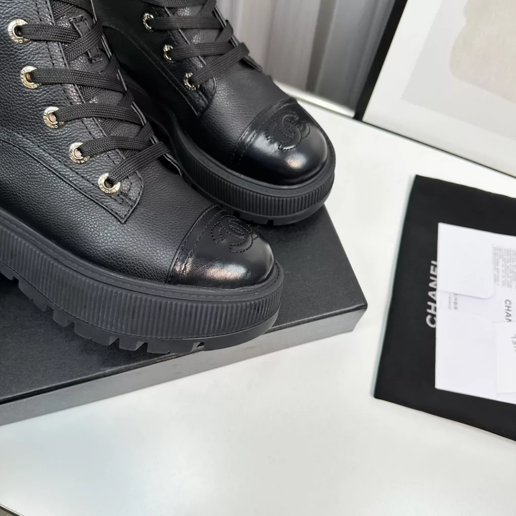 Chanel doc Martens