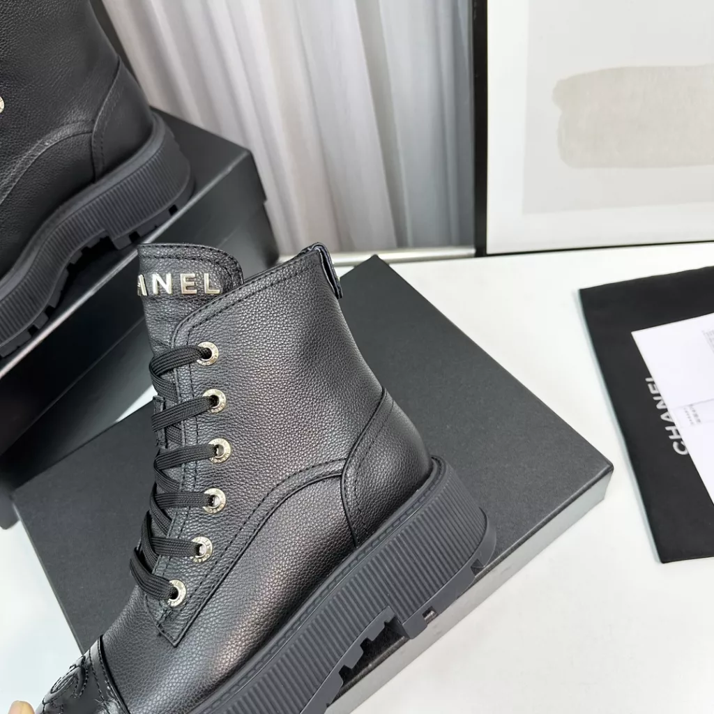 Chanel doc Martens