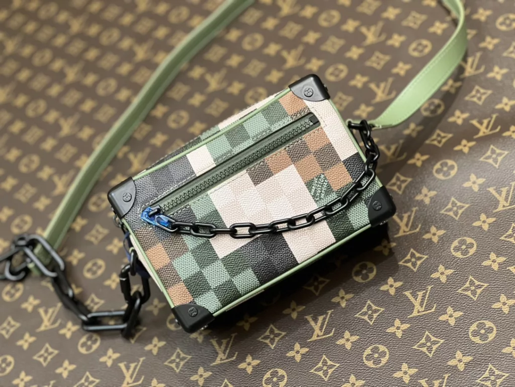 Louis Vuitton Mini SOFT TRUNK chain bag