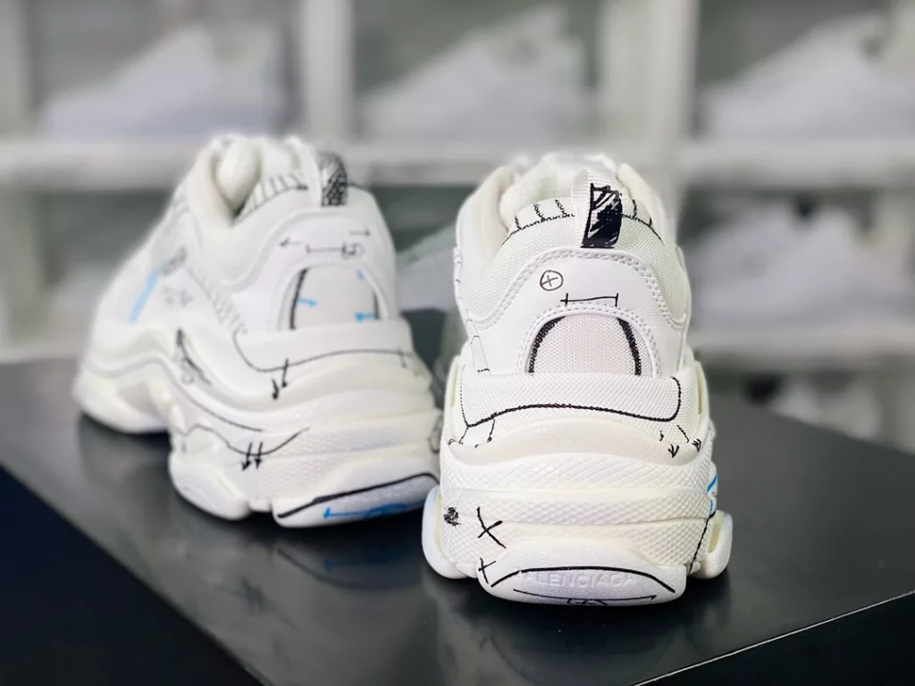 BALENCIAGA Triple S Clear Sole Sneaker 