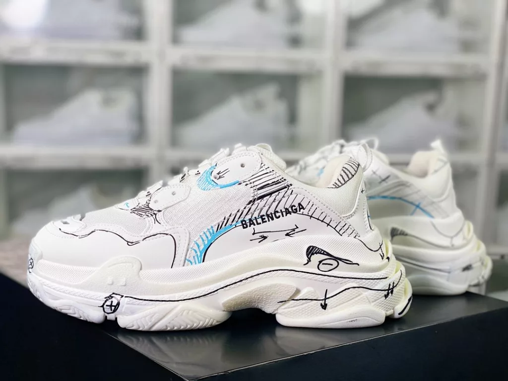 BALENCIAGA Triple S Clear Sole Sneaker 