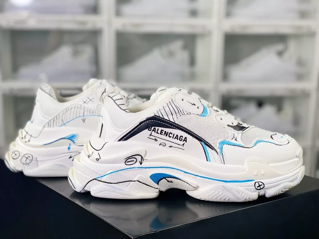 BALENCIAGA Triple S Clear Sole Sneaker 