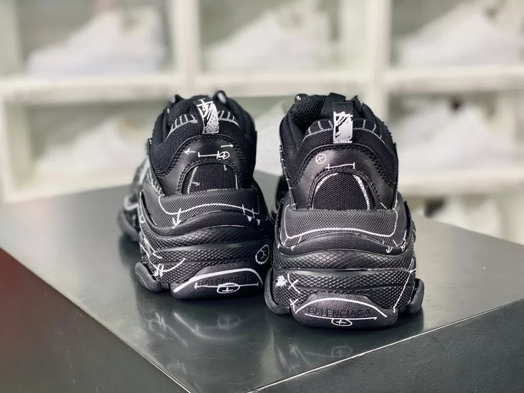 BALENCIAGA Triple S Clear Sole Sneaker 