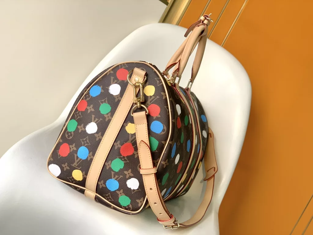 Louis Vuitton x Yayoi Kusama Keepall 45 Travel Bag