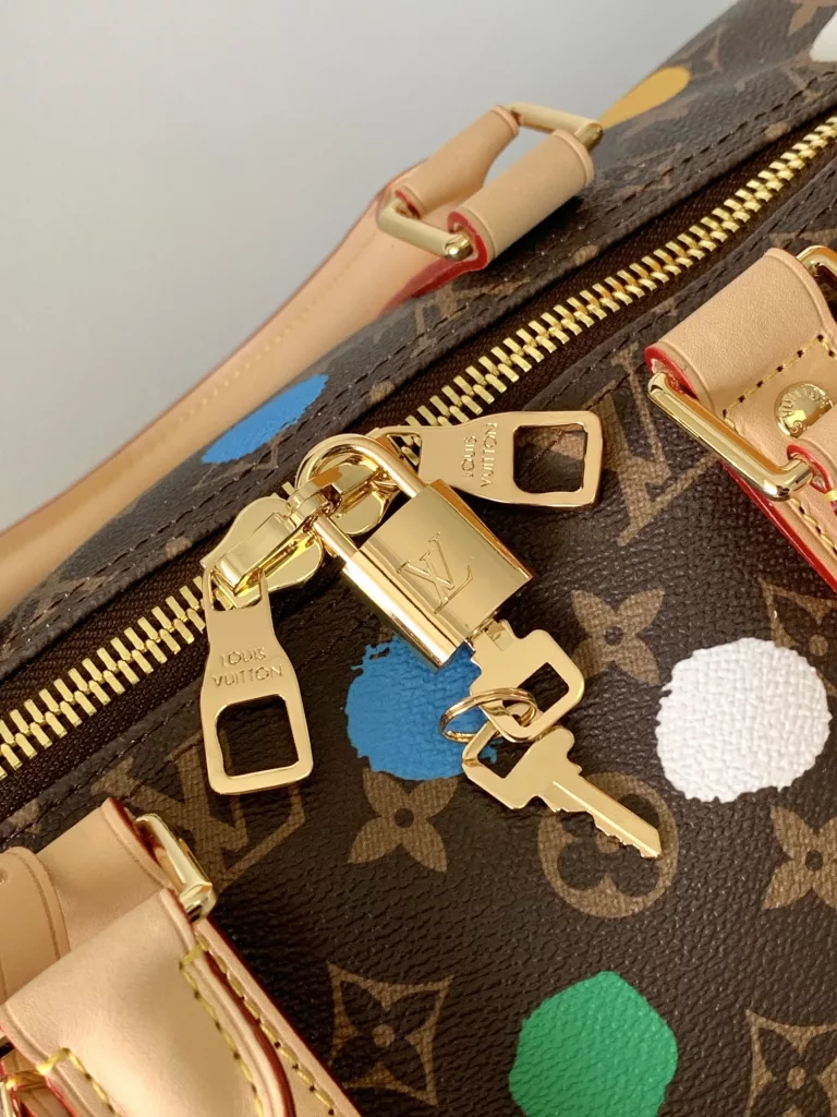 Louis Vuitton x Yayoi Kusama Keepall 45 Travel Bag