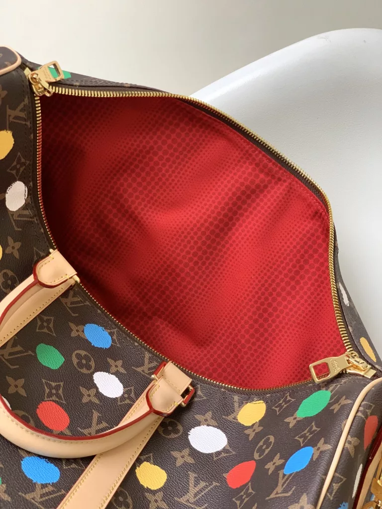 Louis Vuitton x Yayoi Kusama Keepall 45 Travel Bag