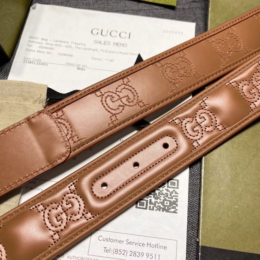 Gucci belt width 4.0