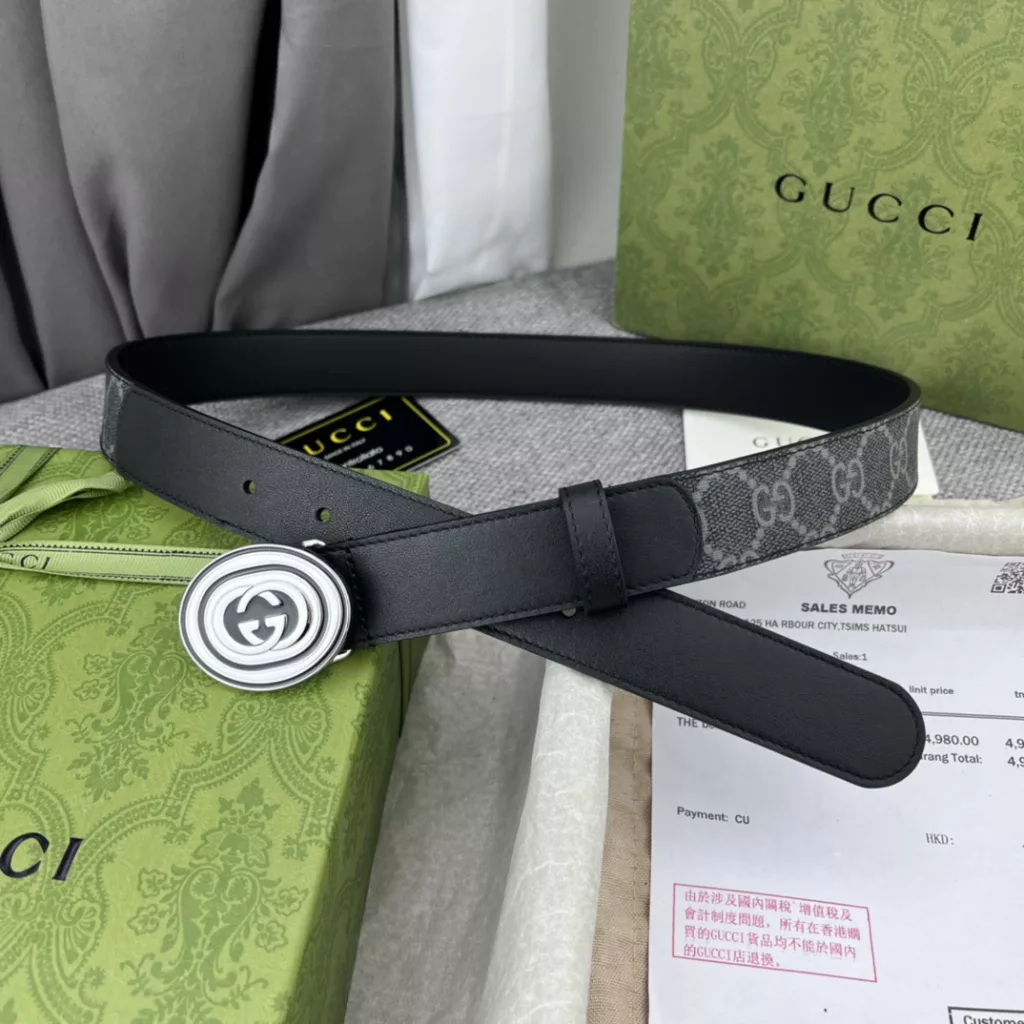 Gucci belt width 3.0