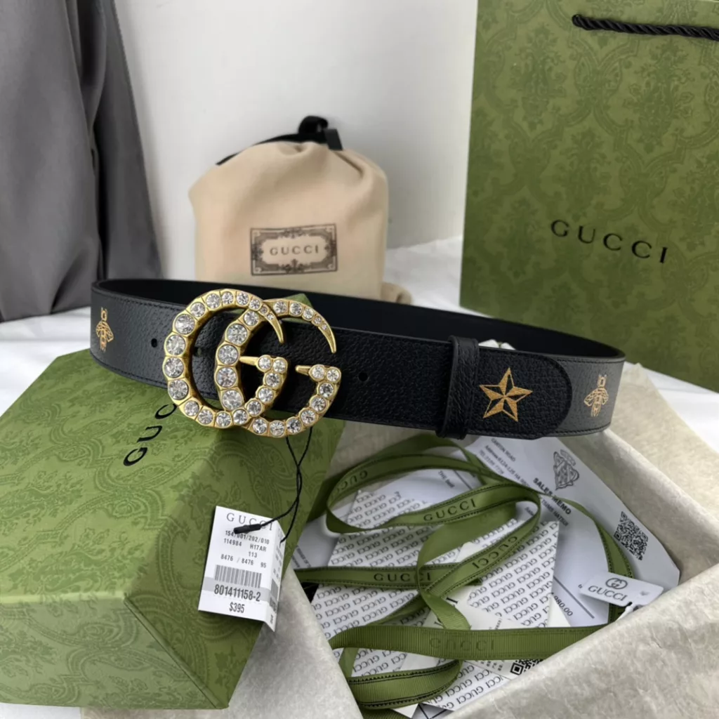 Gucci belt width 3.8