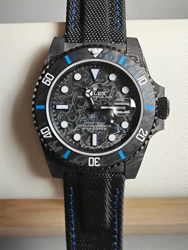 NOOB Carbon Fiber Blue Ghost