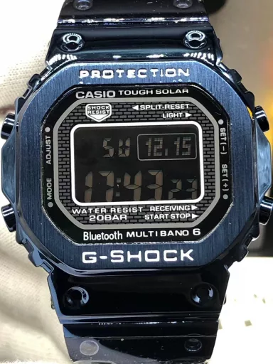 👍👍Original Casio G-SHOCK GMW-B5000 series, 35th anniversary limited edition electronic sports watch! Official price 5000+ overseas orders! 30 meters waterproof! Fashionable and versatile electronic watch! Top configuration, top network exclusive channel supply! Led lighting, daily alarm, hourly report, stopwatch, countdown, metal dial, resin material/stainless steel strap, mineral glass, thickness 13mm, case diameter 43.2mm