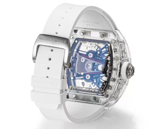 『Crystal』 RICHARD MILLE launches RM 38-02 Crystal Pink Theme Hollow Tourbillon WatchThe striking new work, the 