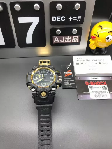 Original CASIO G-SHOCK GWG-1000 Little Mud King series multi-function dual display waterproof and mud-proof sports electronic watch, (the same ultimate silicone sports pointer electronic watch as in the movie 