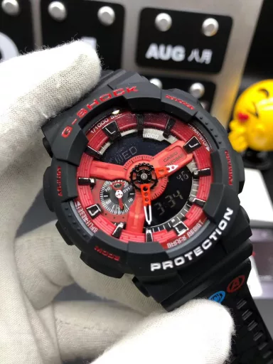 GA-110 Hand-raise Light Casio G-SHOCK--Classic shockproof dial design👍In stock and shipped immediately, 45-degree automatic hand-raise light function with strong visual impact🙈LCD liquid crystal display💡Stopwatch speed function accurate to 1/1000 second⌛Shockproof📣Anti-magnetic💥200 meters waterproof🏊48 city time📲Countdown⏳Alarm clock⏰Fully automatic calendar and other powerful functions