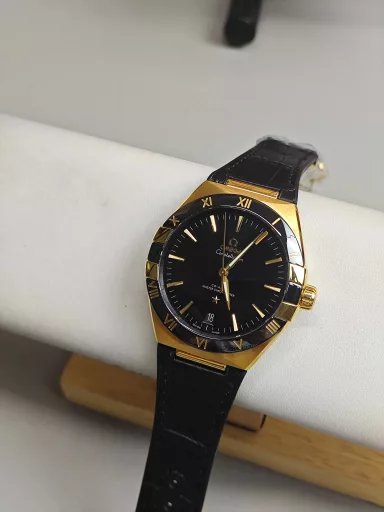 VS Omega Constellation Black Gold